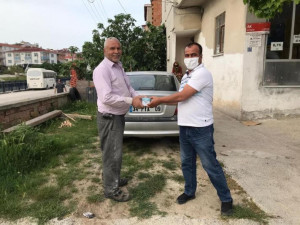 Vatandaşlarımıza Kandil Simidi İkramında Bulunduk